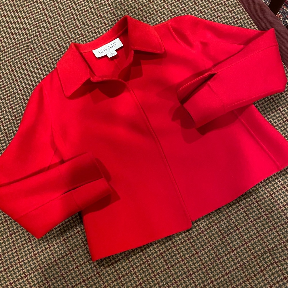 Ellen Tracy cropped coat